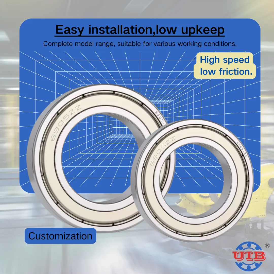 OEM High Quality High Temperature Resistance Deep groove Ball Bearing6401/6002/6320/6304/6207/6208 2RS Bearing Stainless Bearing UIB+1