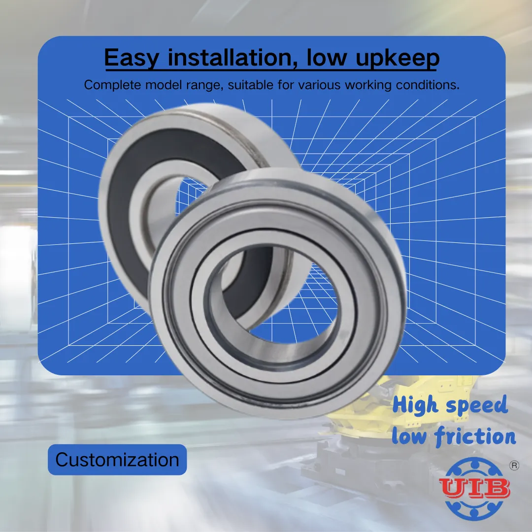 High Precision 6212 2RS C3 Clearance Deep Groove Ball Bearings for Industrial Machinery - Durable & Long Lasting Ready to Ship