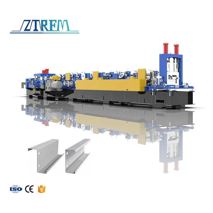 4 Inch Cee Purlin Machine Automatic US Area Zee Purlin Roll Forming Machine Top Quality 6 Inch Cee Hot Sell
