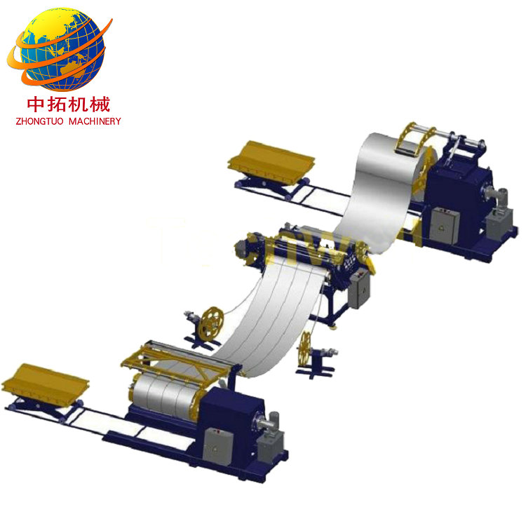 Coil Cut to Length Line Slitting Machinery Steel Sheet Metal Engineers Available to Service Machinery Overseas 0-60m/min 2 Years
