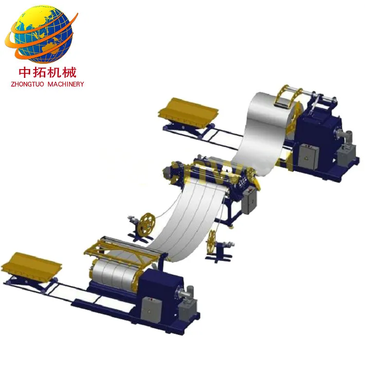 Coil Cut to Length Line Slitting Machinery Steel Sheet Metal Engineers Available to Service Machinery Overseas 0-60m/min 2 Years 0.5-2mm