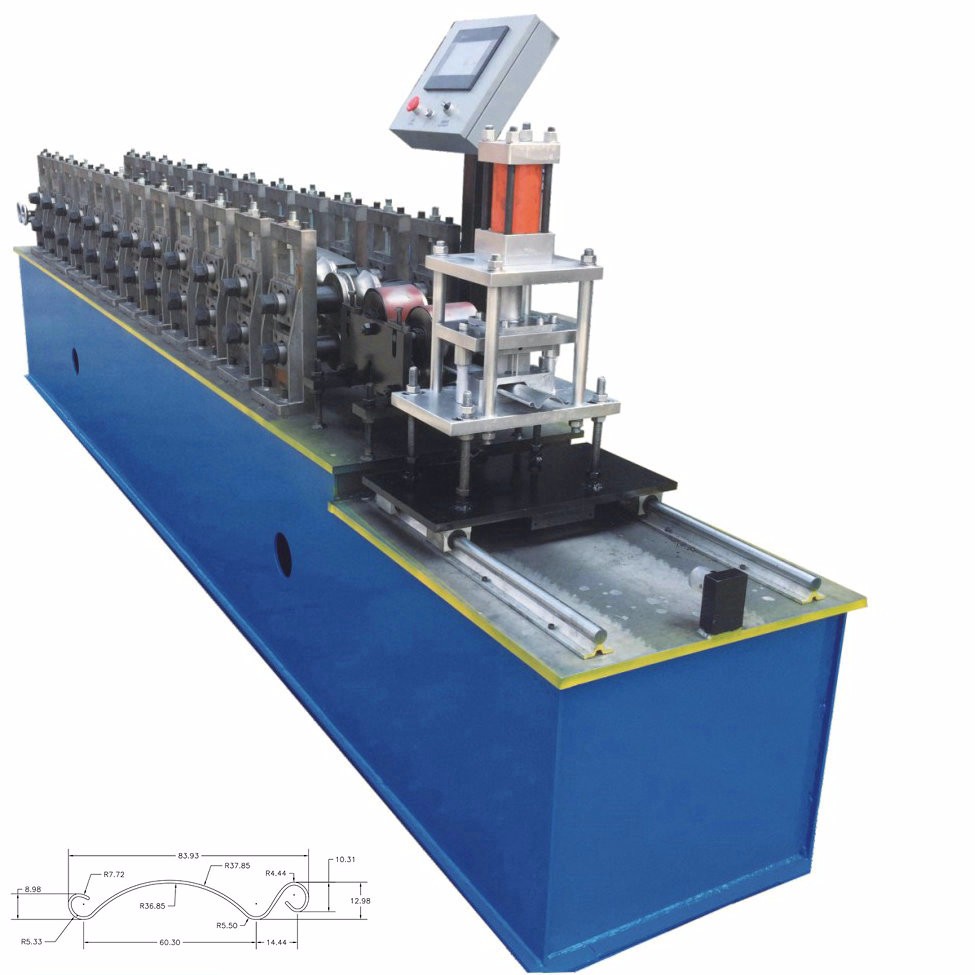 Hot Sales European Standard High Precision Wind Resistant Rolling Shutter Door Machine