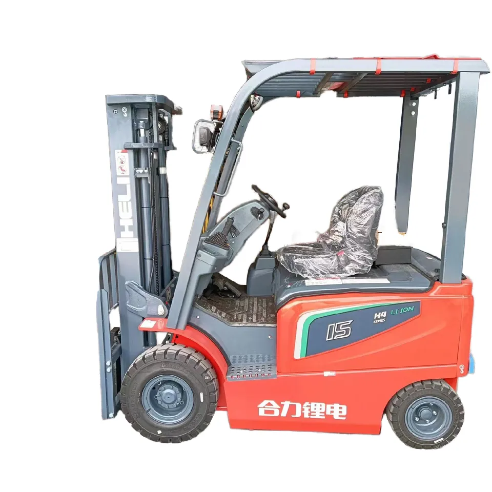 China's Hot New Energy Electric Forklift Small 1.5 Tons Hydraulic Fully Electric Forklift 1500kg for Sale 1.5 Ton+Counterbalance Forklift+4500 mm