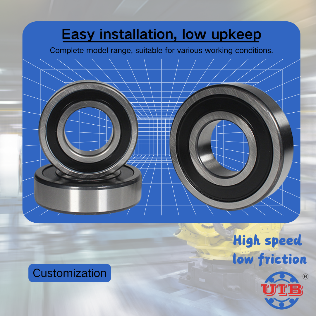 C3 Internal Clearance Deep Groove Ball Bearings 6220 2RS with Steel Cage - High Load Capacity & Robust Bearing Ready to Ship