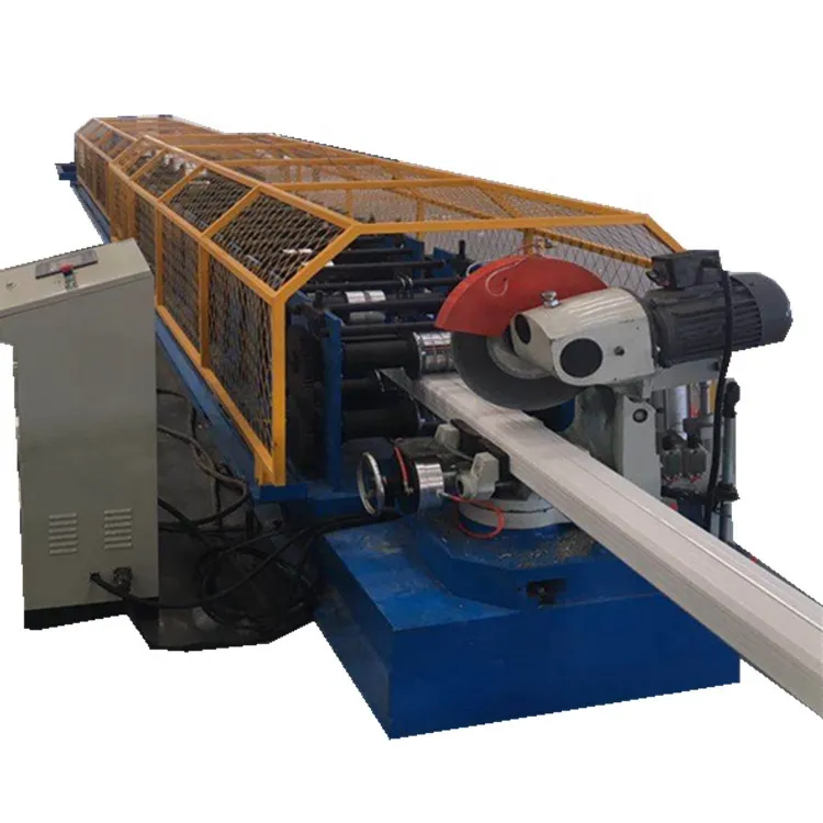 Downspout Pipe Cold Roll Forming Machine Full Automatic Easy Operation Roof Metal Aluminum New Product 25 Provided Drain Pipe 8-15 m/min+downspout pipe machinery roll forming machine+80*100 mm