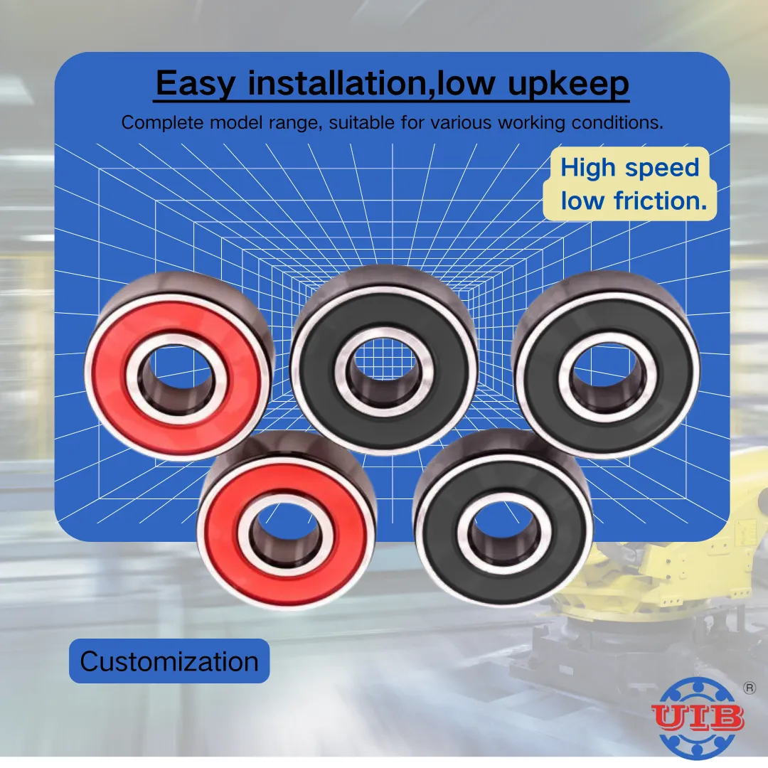 OEM High Quality High Temperature Resistance Deep groove Ball Bearing6418/6013/6325/6304/6207/6209 2RS Bearing Stainless Bearing UIB+1