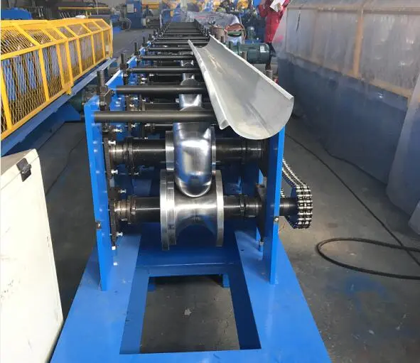 ZTRFM Full Automatic Half Round Gutter Machine and Round Gutter Making Machine