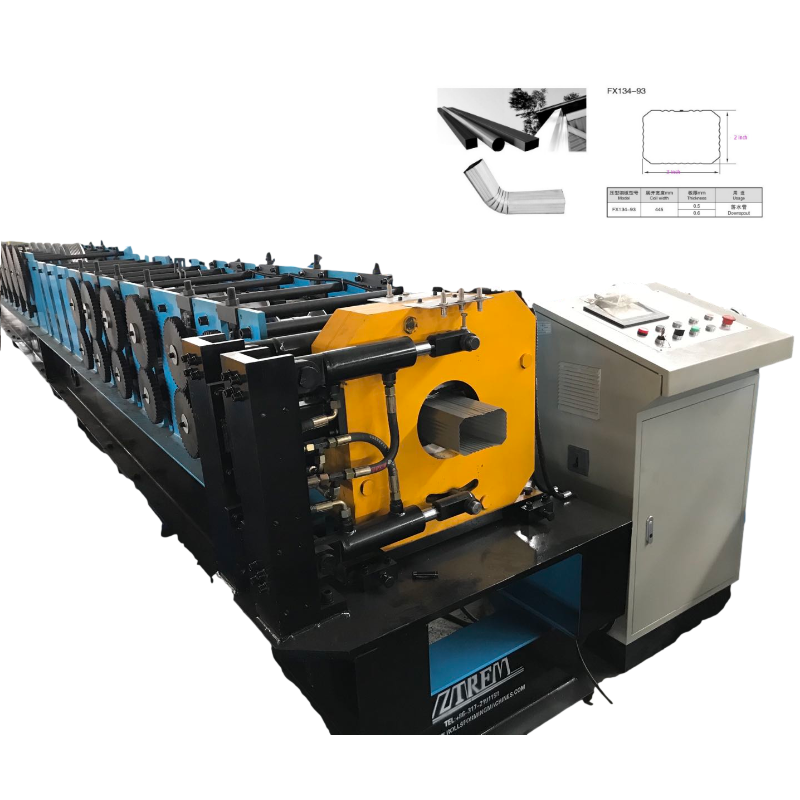 Rain Gutter Downspouts & Downpipes Elbow Roll Forming Machine
