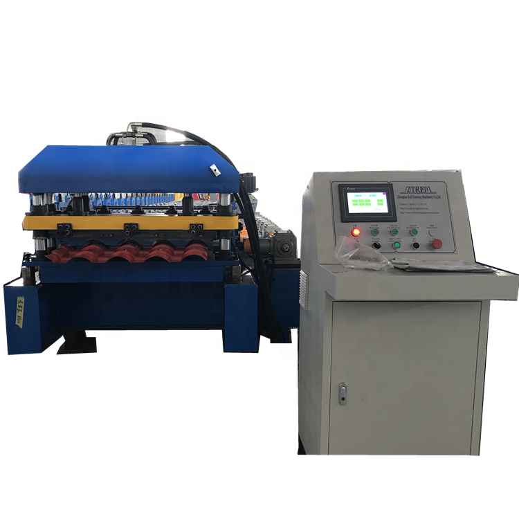 Buena Calidad Maquina Para Techo Maquina Para Teja PLC Control