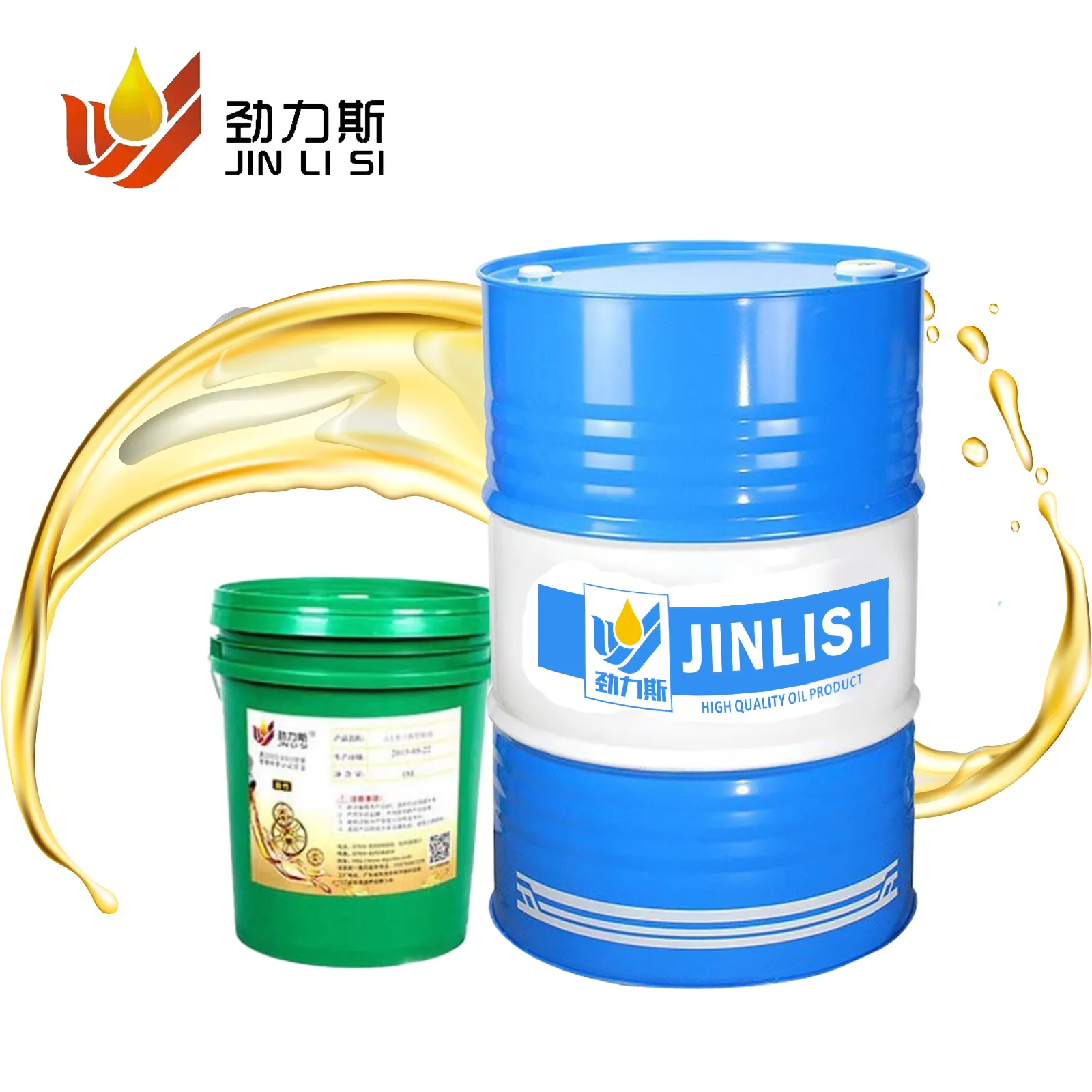 Jinli Factory Medium Negative Industrial Compressor Oil L-CKC100 Straight Hair No. 150 No. 220 No. 320 Base Oil Closed Gear Oil