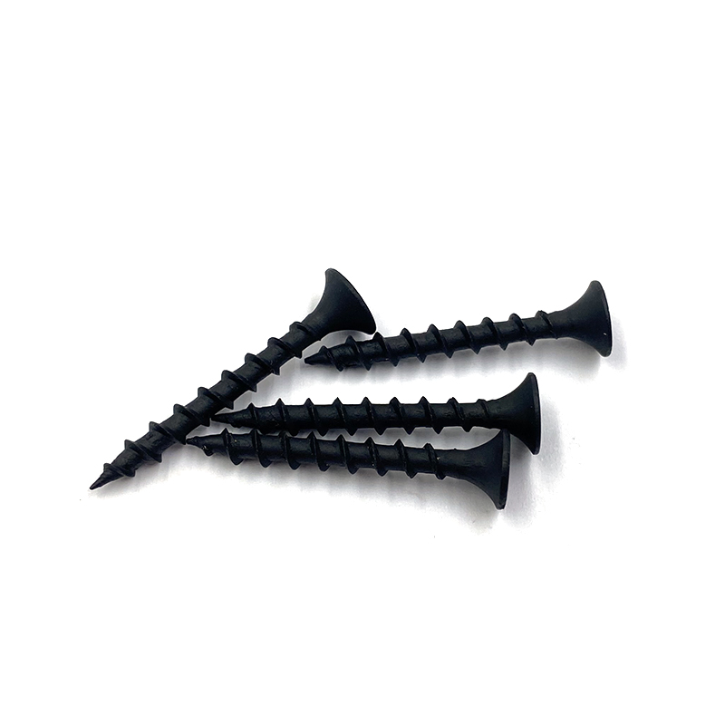 Black Phosphating Drywall Screws Coarse Threads Are Sold at a Low Price