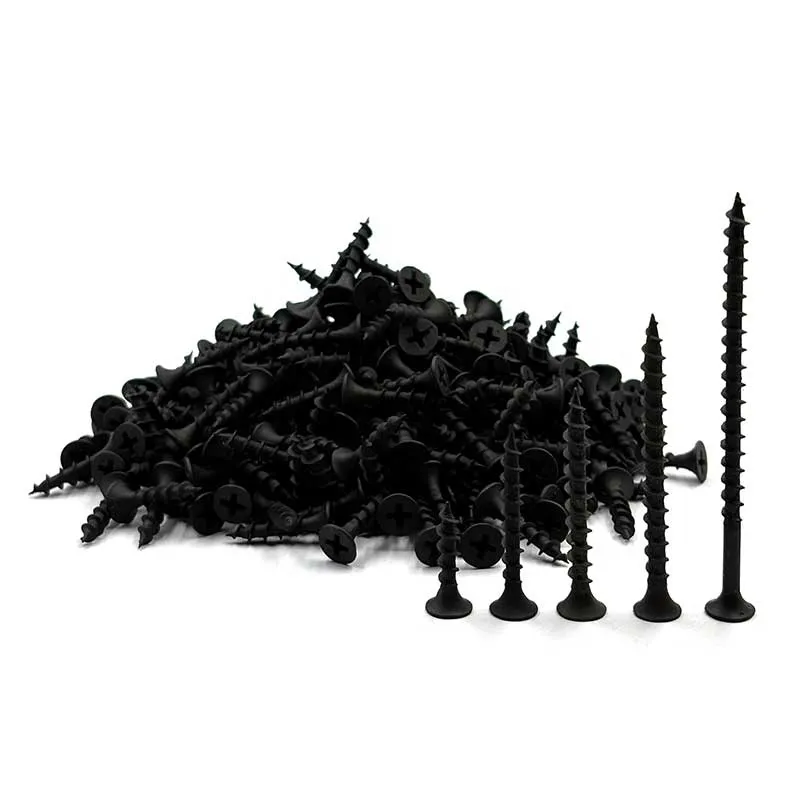 Drywall Screw 3.5x25 High Quality Black Phosphate Coarse Thread China Factory