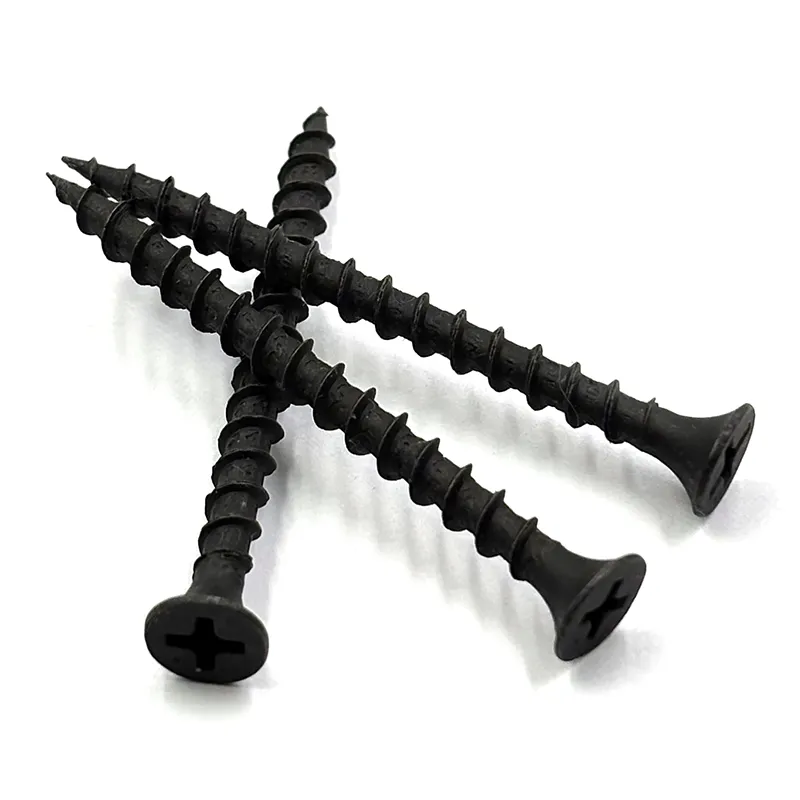 Drywall Screw High-quality and Durable Black Phosphated Thin Thread Bugle Head