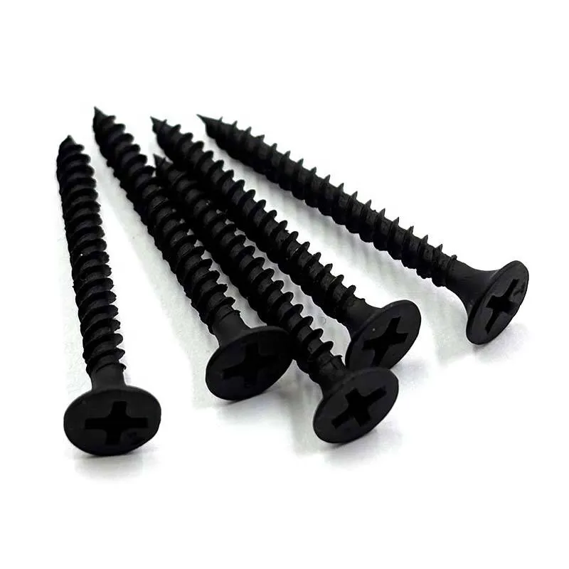 Factory Supply M3.5*25mm Drywall Screw Taiwan Quality C1022 Black Phosphated 1-1/4