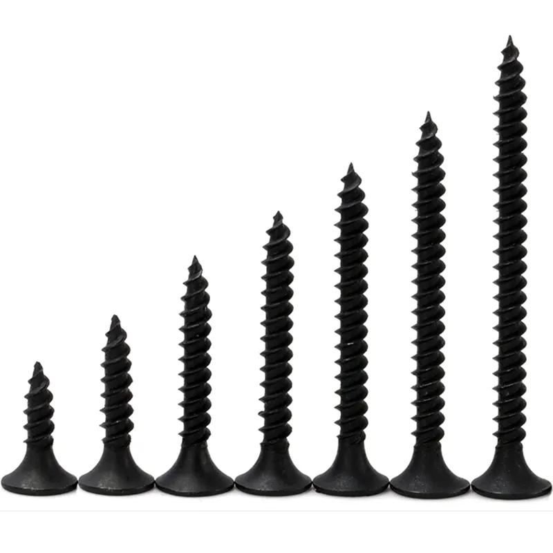 3.5X25 Black Phosphate Parafuso Drywall Screw