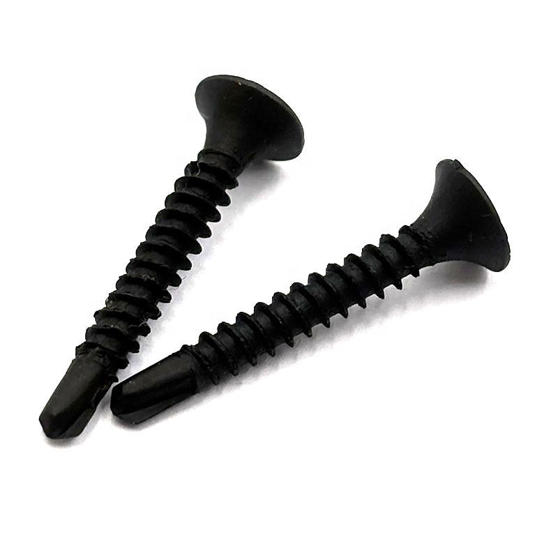 High Quality Black Phosphated Self Drilling Screws Manufacturer for Outdoor and Industrial Applications