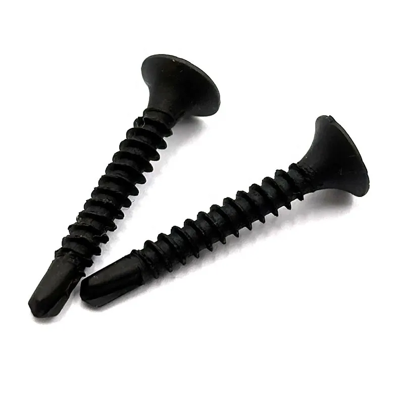 High Quality Black Phosphated Self Drilling Screws Manufacturer for Outdoor and Industrial Applications