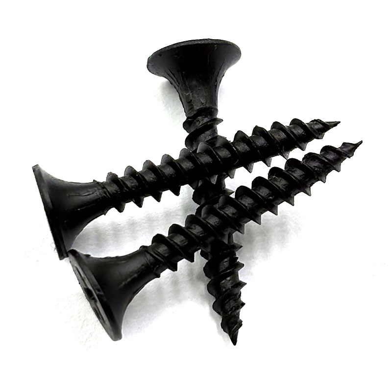 2025 Hot Sale High Quality Drywall Screws Black Phosphated Carbon Steel Screws Factory Wholesale