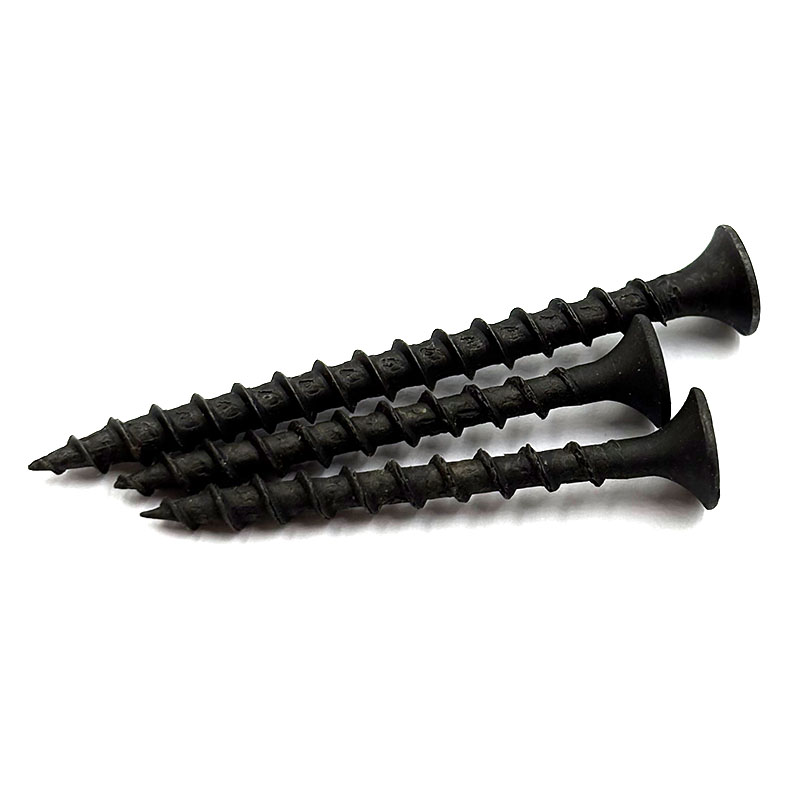 Drywall Screw Black Phosphated Coarse Thread Factory Direct Sales C1022 Carbon Steel