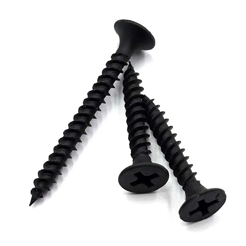 Drywall Screws High-quality Black Phosphating Thin Thread Bugle Head