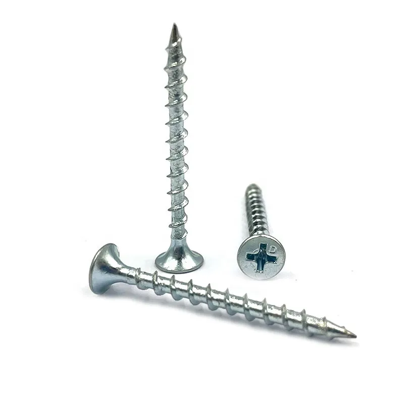 Blue Zinc Plated Drywall Screw Fine/coarse Thread with High Quality Which Are Popular in Many Countries Drywall Screws+12mm+M3.5