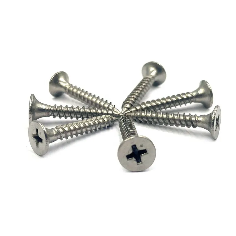 Stainless Steel Drywall Screw Fine/coarse Thread with High Quality Which Are Popular in Many Countries Drywall Screws+12mm+M3.5