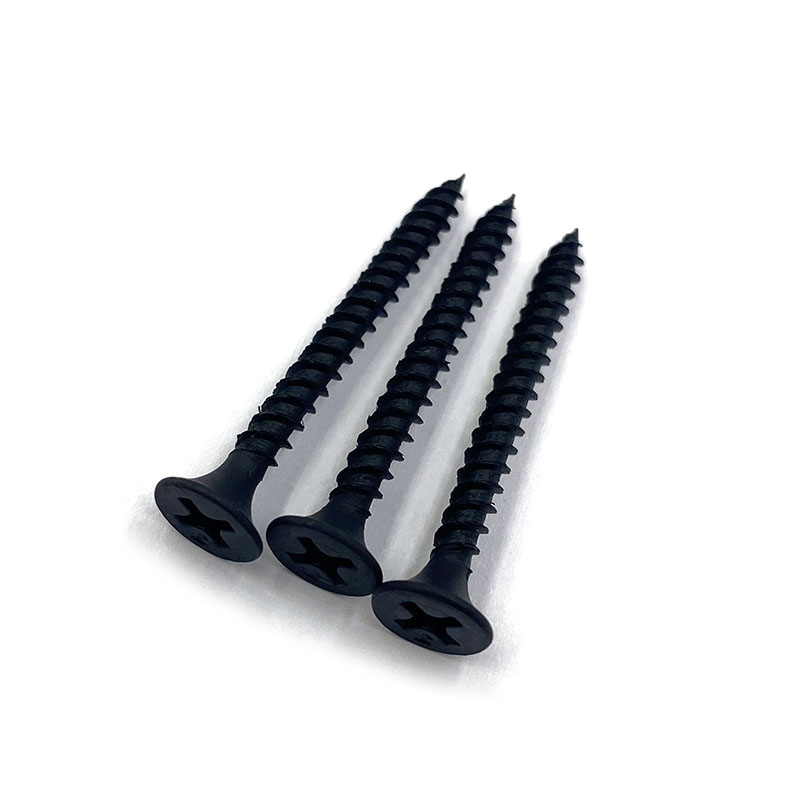 Reliable Black Drywall Screw for Plasterboard Factory Direct Sales Metric & Inch Measurement System