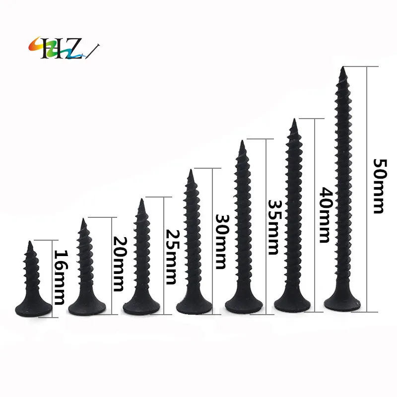 1/2" to 10" Galvanized Drywall Screw Gypsum Board Screw China Factory Drywall Screws Customized