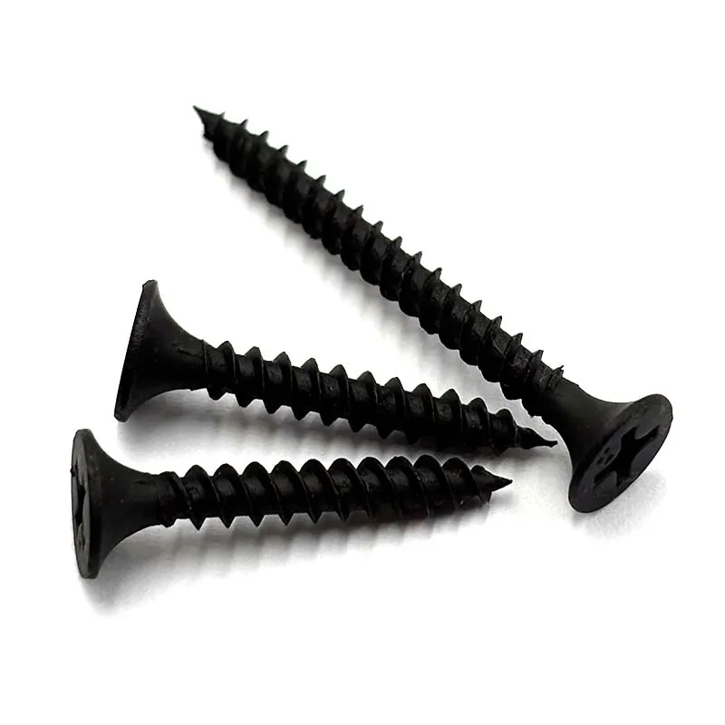 Black Phosphated Thin Thread Bugle Head Drywall Screw High-quality and Durable