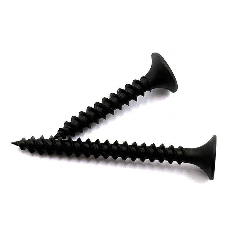 Best Quality Full Size Black Phosphated Drywall Screws Durable Fast Attack Speed Factory Wholesale
