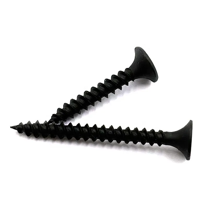 Best Quality Full Size Black Phosphated Drywall Screws Durable Fast Attack Speed Factory Wholesale