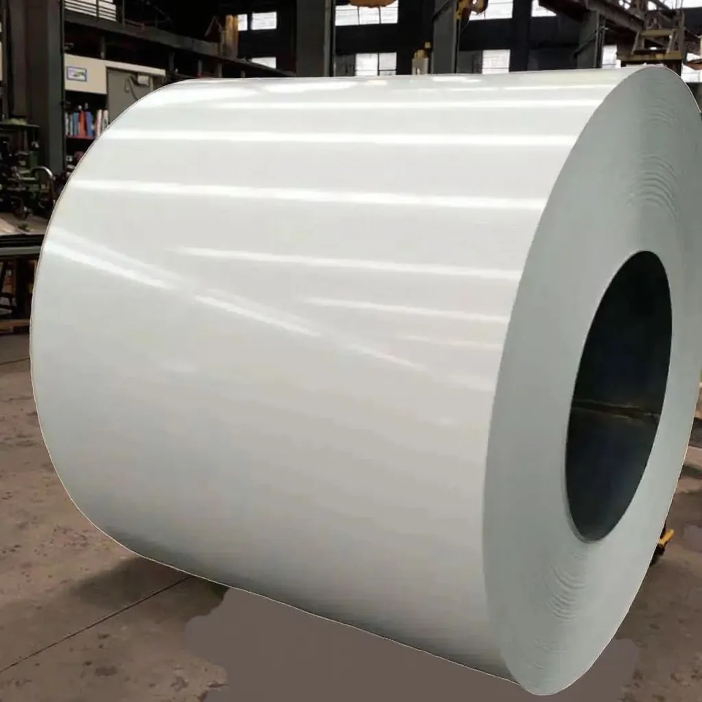 PPGI White Color Code RAL 9016 Prepainted Galvanized Steel Coil 0.3mm PPGI in Coils Color Coated Steel Tianjin, China+about 15days after receiving deposit+SGCC, SGLCC. CGCC, SPCC, STO1Z, DX5ID. A653+GB+HY STEEL