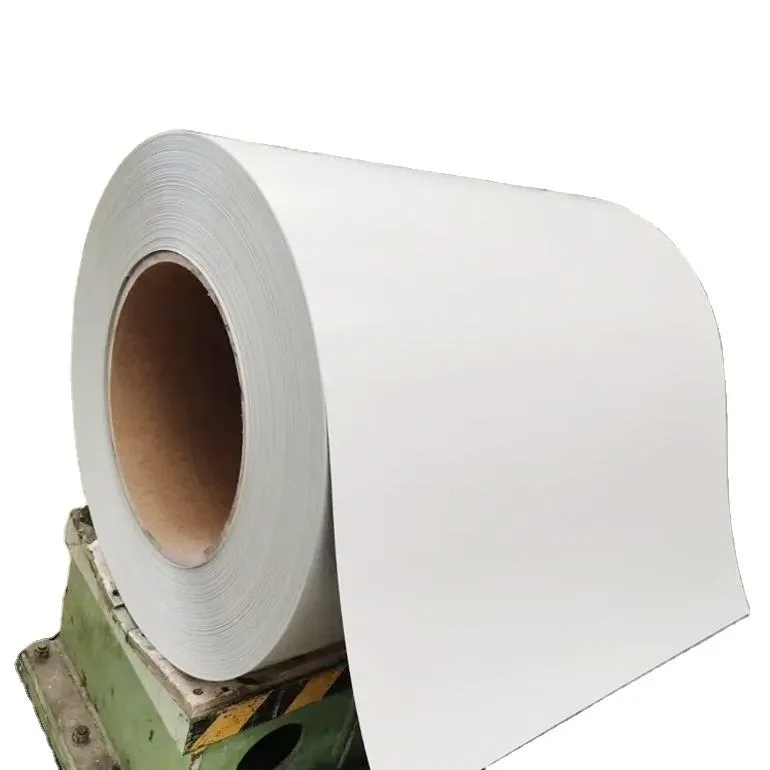 Pure White RAL 9003 9016 9005 Pre-painted PPGI Slitted Steel Strip Coil for Ceiling T Grid Bar Customized+Cutting according to customer's requirement