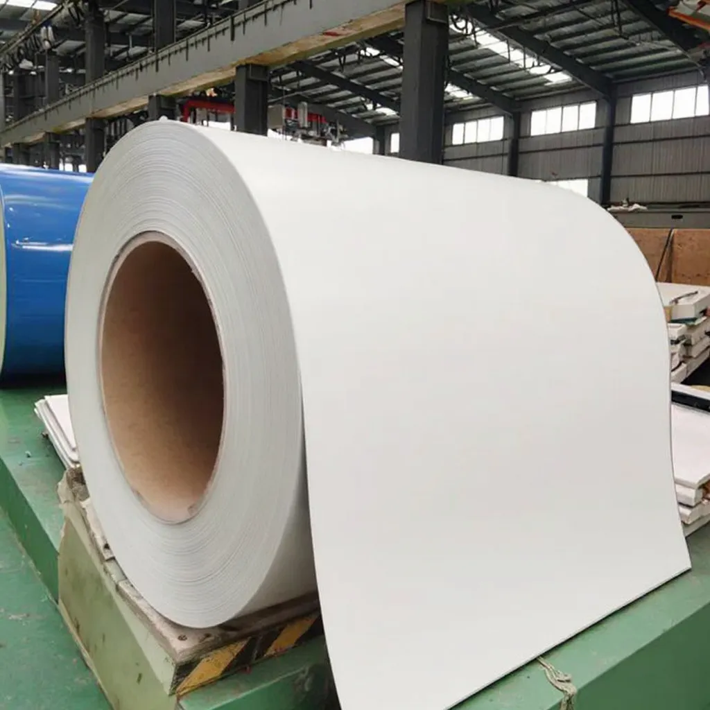 Traffic White Ral 9003 9016 Prepainted Ppgi Slitted Steel Strip Coil for Ceiling T Grid bar Customized+Cutting according to customer's requirement