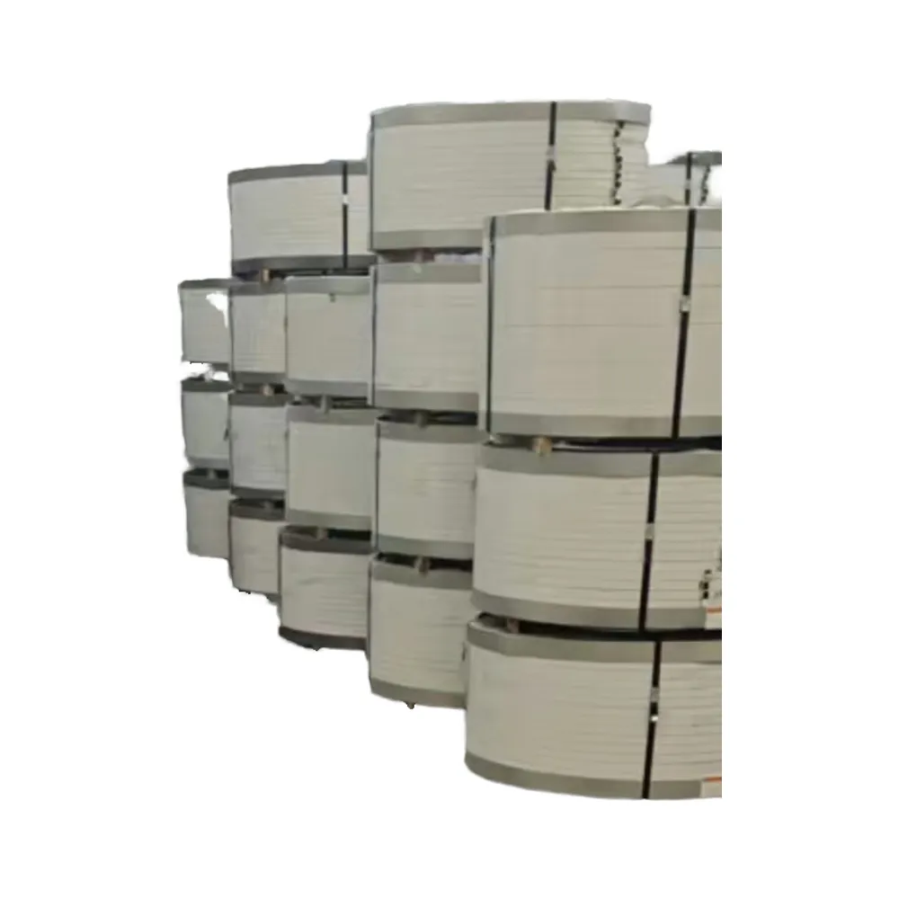 PPGI White Color Code 9016 Prepainted Galvanized Steel Coil 0.4mm PPGL in Steel Coils Color Coated Steel PPGI Building Materials Cutting according to customer's requirement