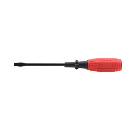 Professional High Carbon Steel Insulated Red Black Bit Magnetic Driver CRV Flat/Plus Slotted Screwdriver Plastic Phillips Hand