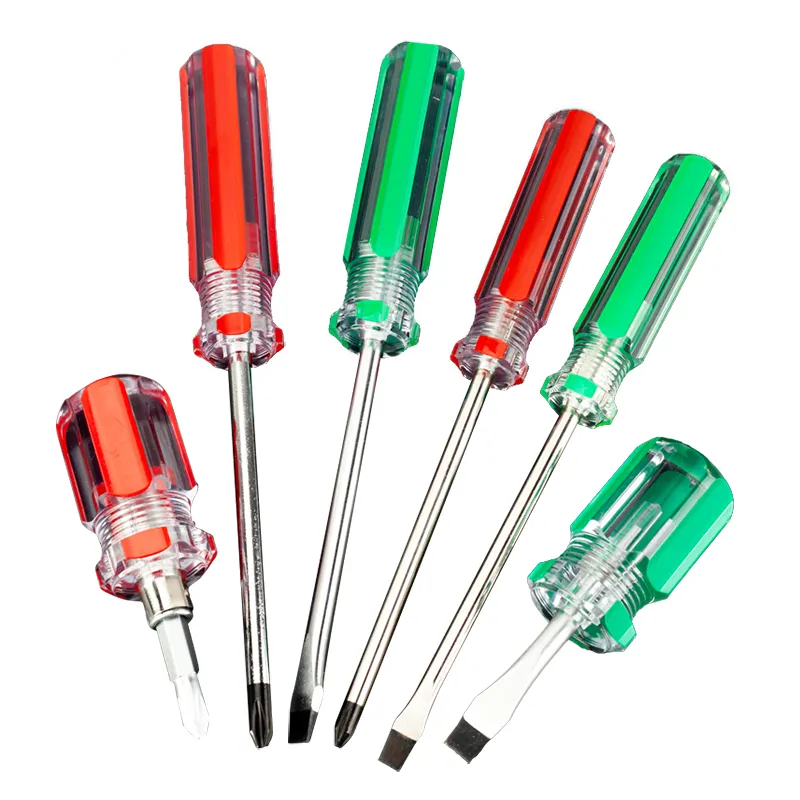 High Quality Industrial Grade Chrome Vanadium Steel Phillips Screwdriver Bit Set Customized OEM Double-End Multifunctional Chrome Vanadium Steel+Screwdriver Set+12mm