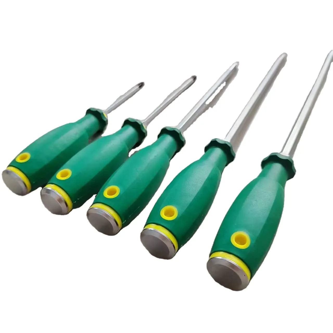 Professional Industrial Grade High Hardness Phillips Head Flat Tip Multi Chrome Vanadium PVC/TPR Handle Plastic OEM Customizable