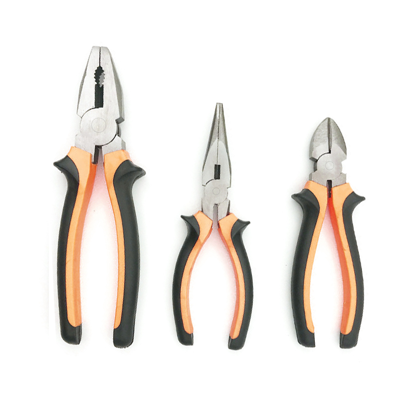 Different Types of Wire Cutters & Diagonal Pliers & Long Nose Combination Pliers Set Customized Service Wholesale Various Sizes