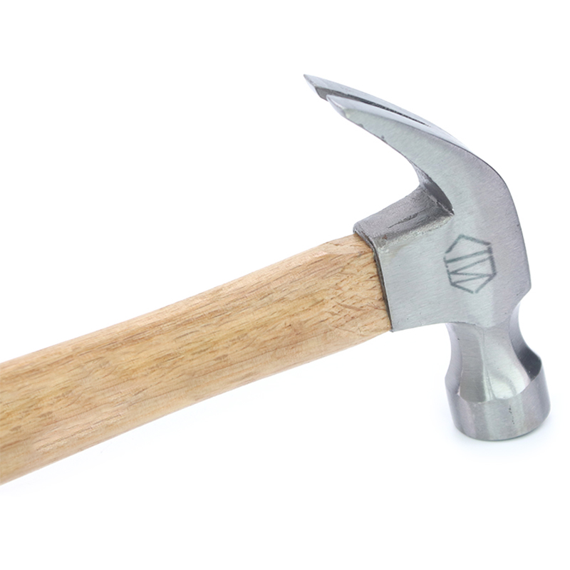 Professional Industrial Grade Joinwin 2022022501 8oz-24oz 45# Carbon Steel Nail Claw Hammer OEM Wooden/Fiberglass Handle