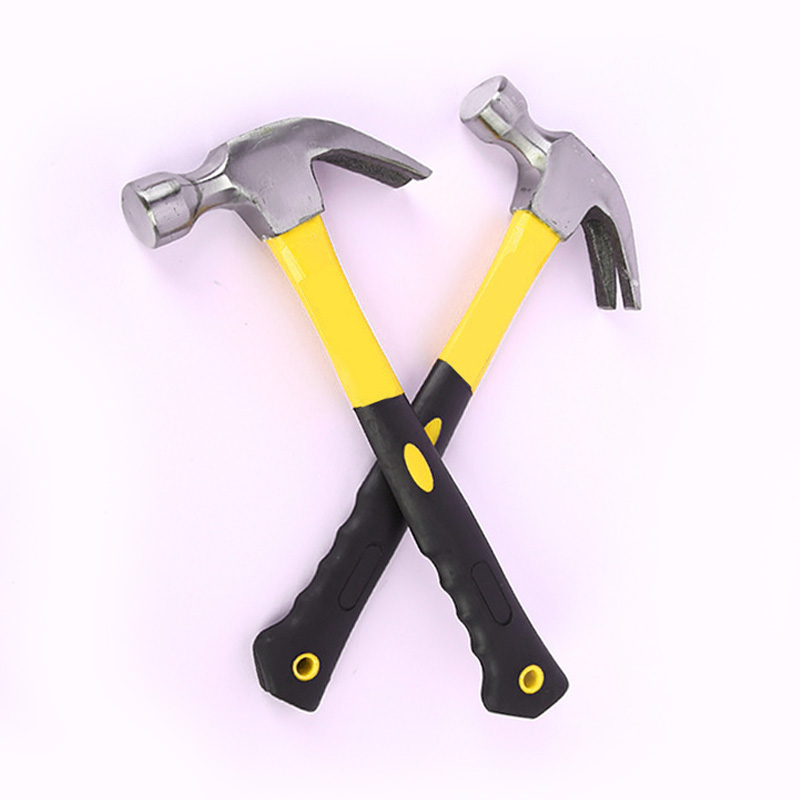 JOINWIN DIY OEM Full Polishing Nail Claw Hammer Antivibra Fiberglass Handle 8oz 12oz 16oz 20oz 24oz Factory Made China