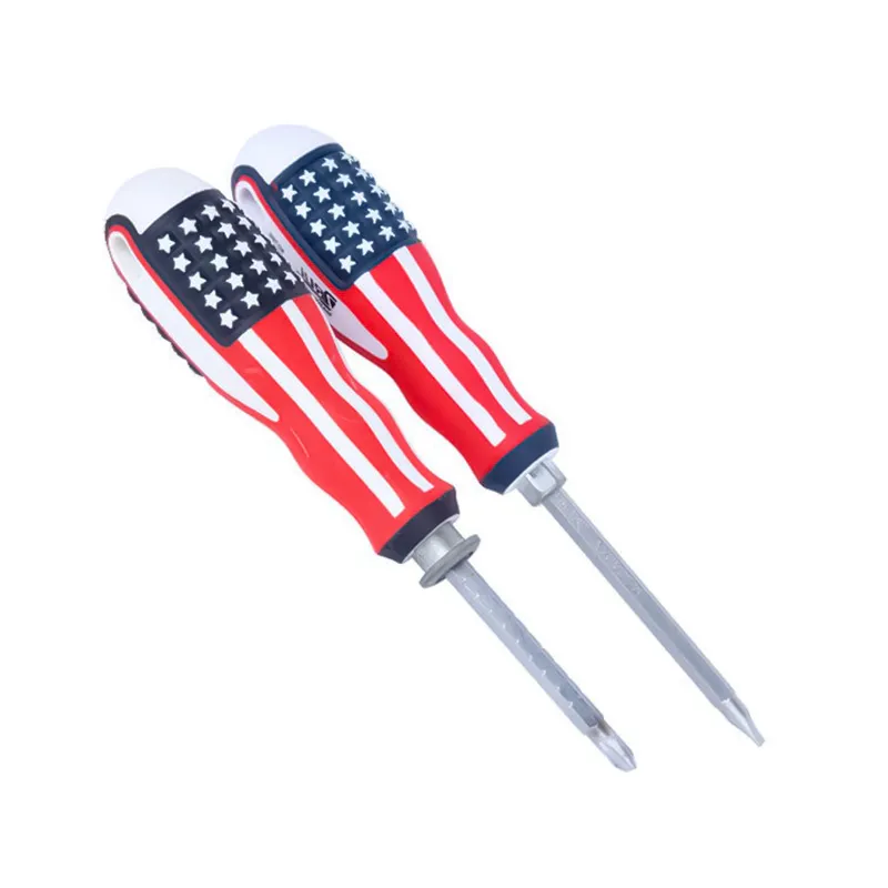 Double Cross Changeable Insulated Phillips Industrial Grade Flat Hammering Drill Magnetic Screwdriver Set Bit Hand Tools OEM