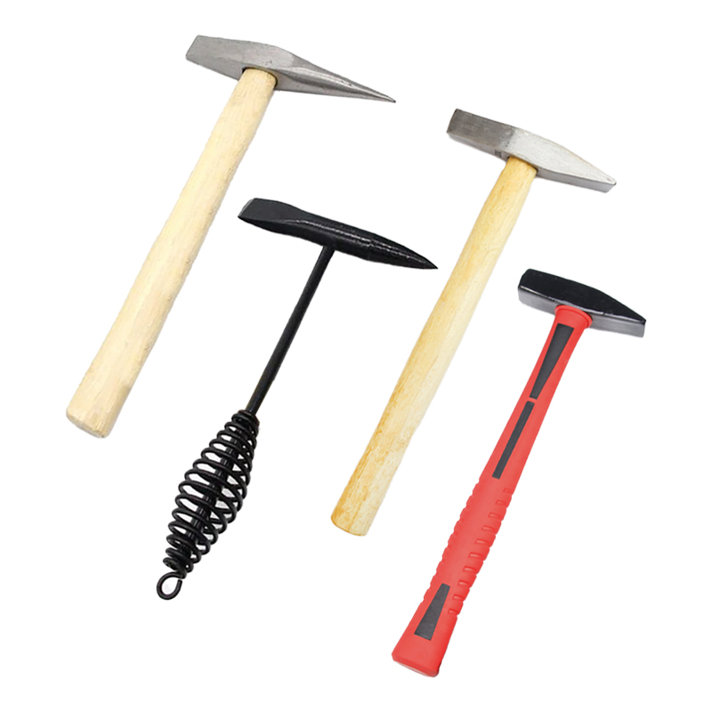 High Quality 300g Carbon Steel Welding Chipping Hammer with Suspended Spring and Wood Handle Factory Price OEM Customizable