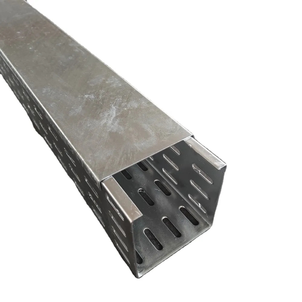 Besca Cable Bridge Flexible Perforated Cable Tray HDG Galvanized with UL CE IEC61537 and IEC61084 Jiangsu, China+BC+BESCA+2.44mm/3m/6m+50-900mm