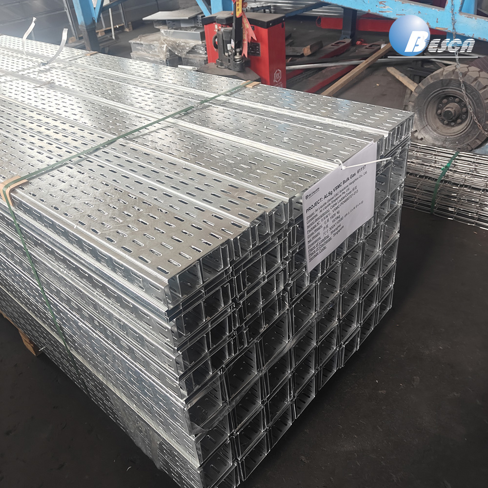 Hot Sale Ventilated Cable Tray Different Size Perforated Cable Tray