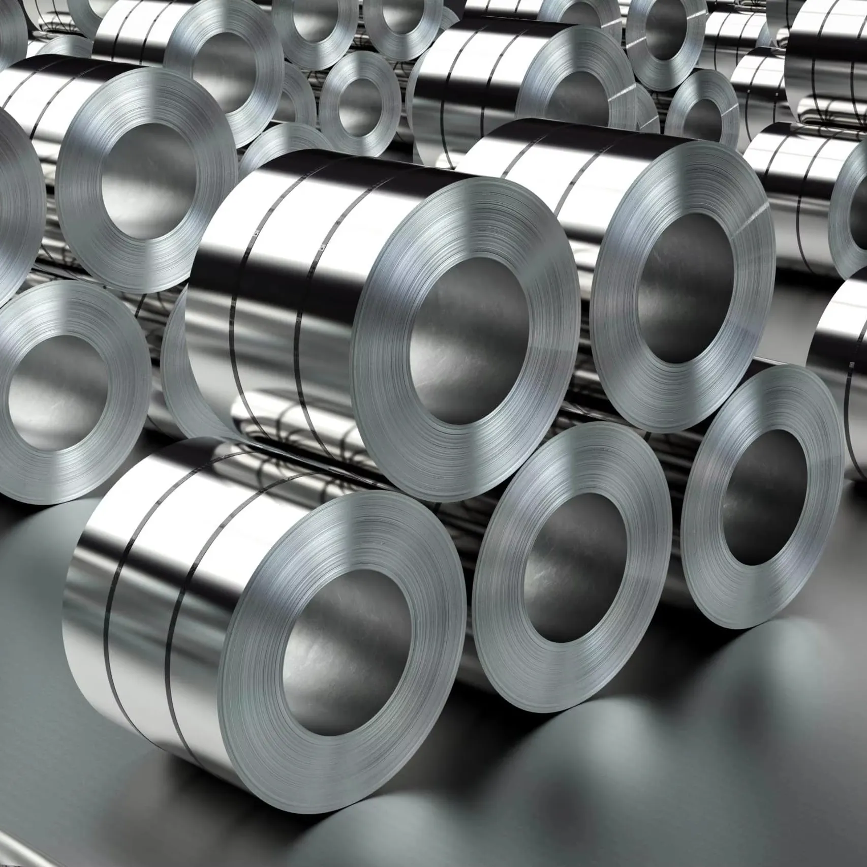 Large Inventory Aluminium Alloy Coil for Construction with Bending, Welding & Cutting Services | Width 600-2600mm Customized