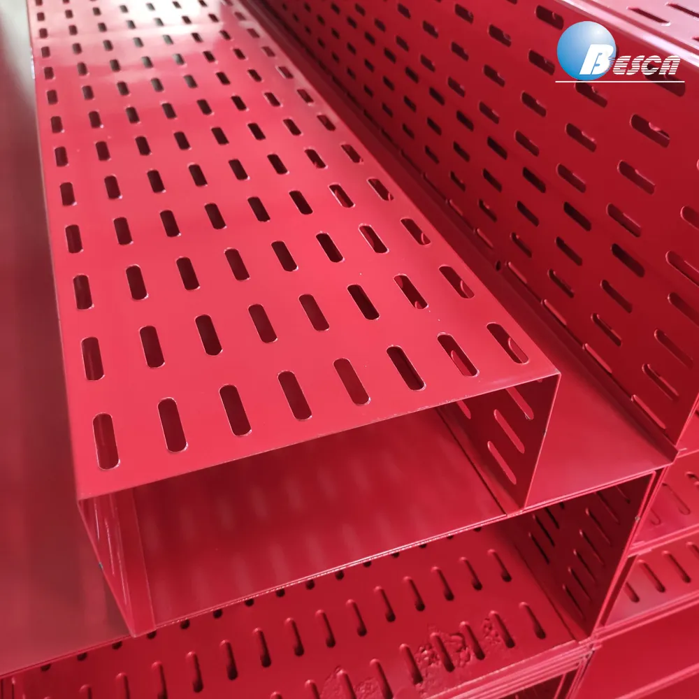 PVC Coated Wire Cable Tray for Offshore Oil Rig and Marine Platform Applications