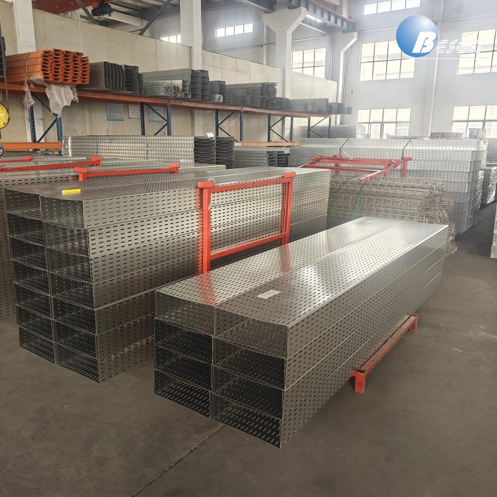 Cable Tray Systems Perforated Cable Tray 50 100 150 Height Steel
