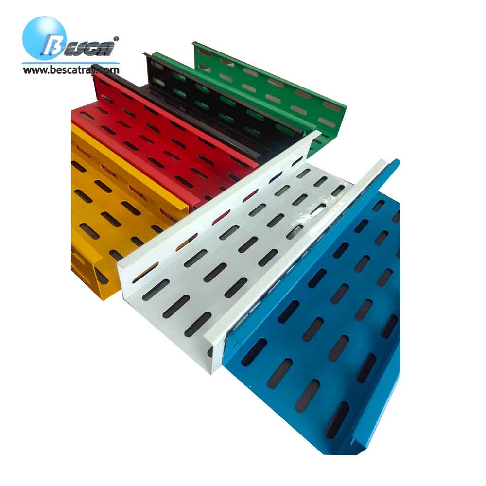 High Quality Cable Tray Slotted Perforated Cable Tray Galvanized