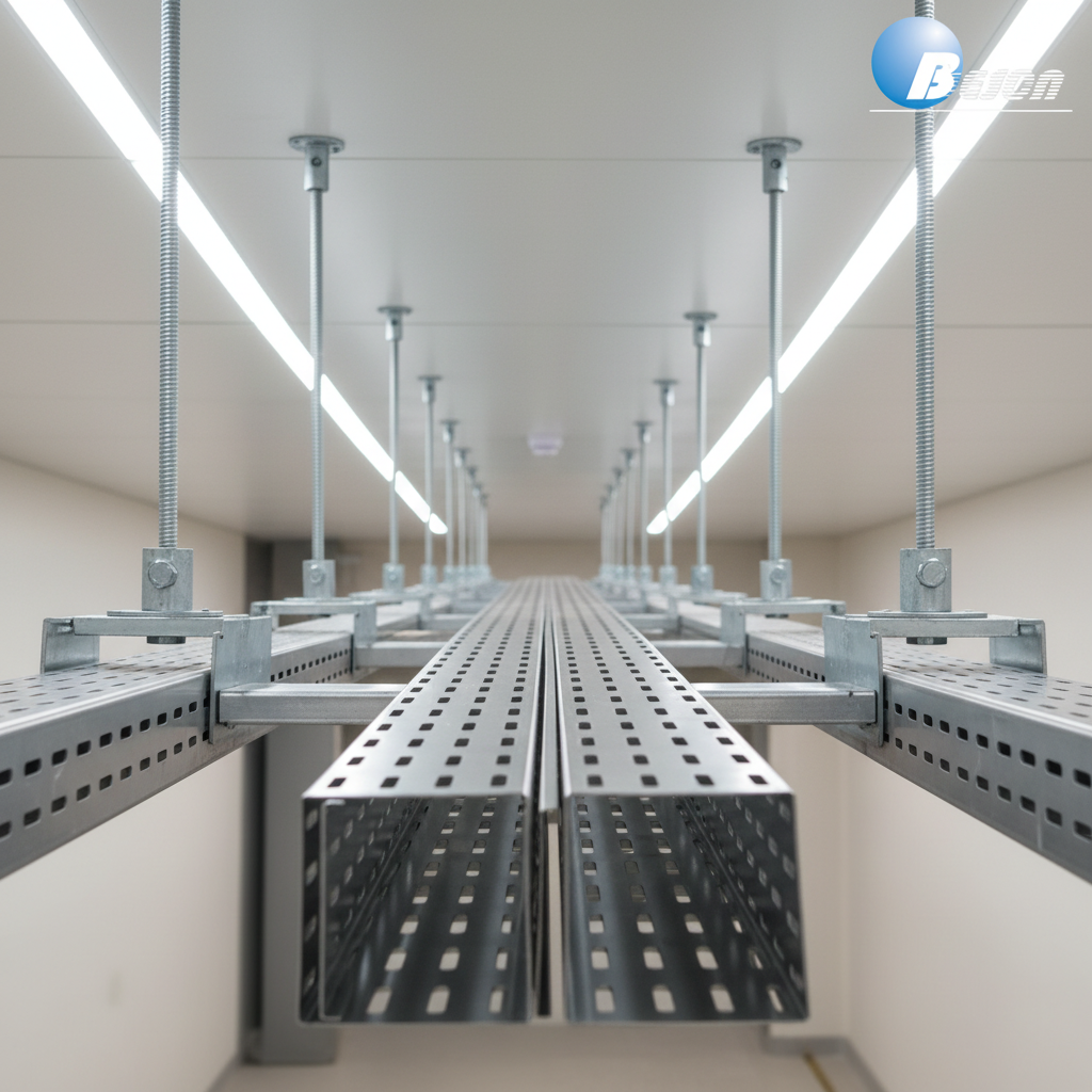 110 Cable Tray Perforated Height = 110 mm Slotted Cable Tray